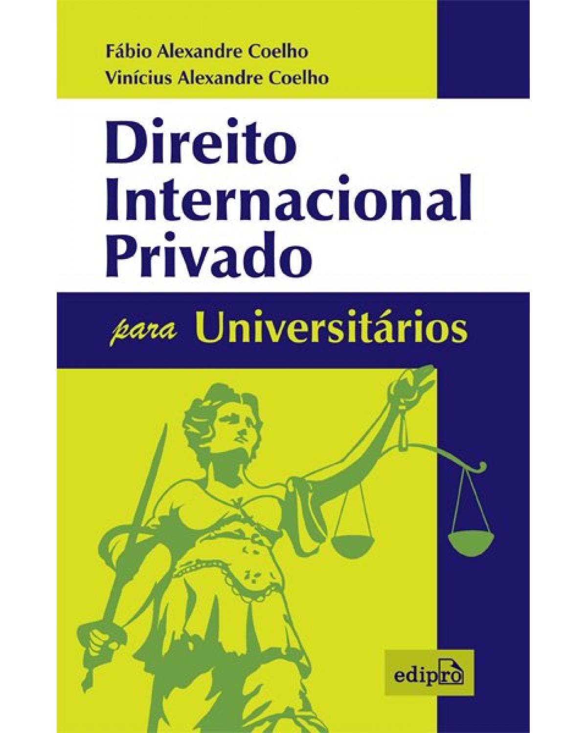 Direito internacional privado para universitários - 2ª Edição