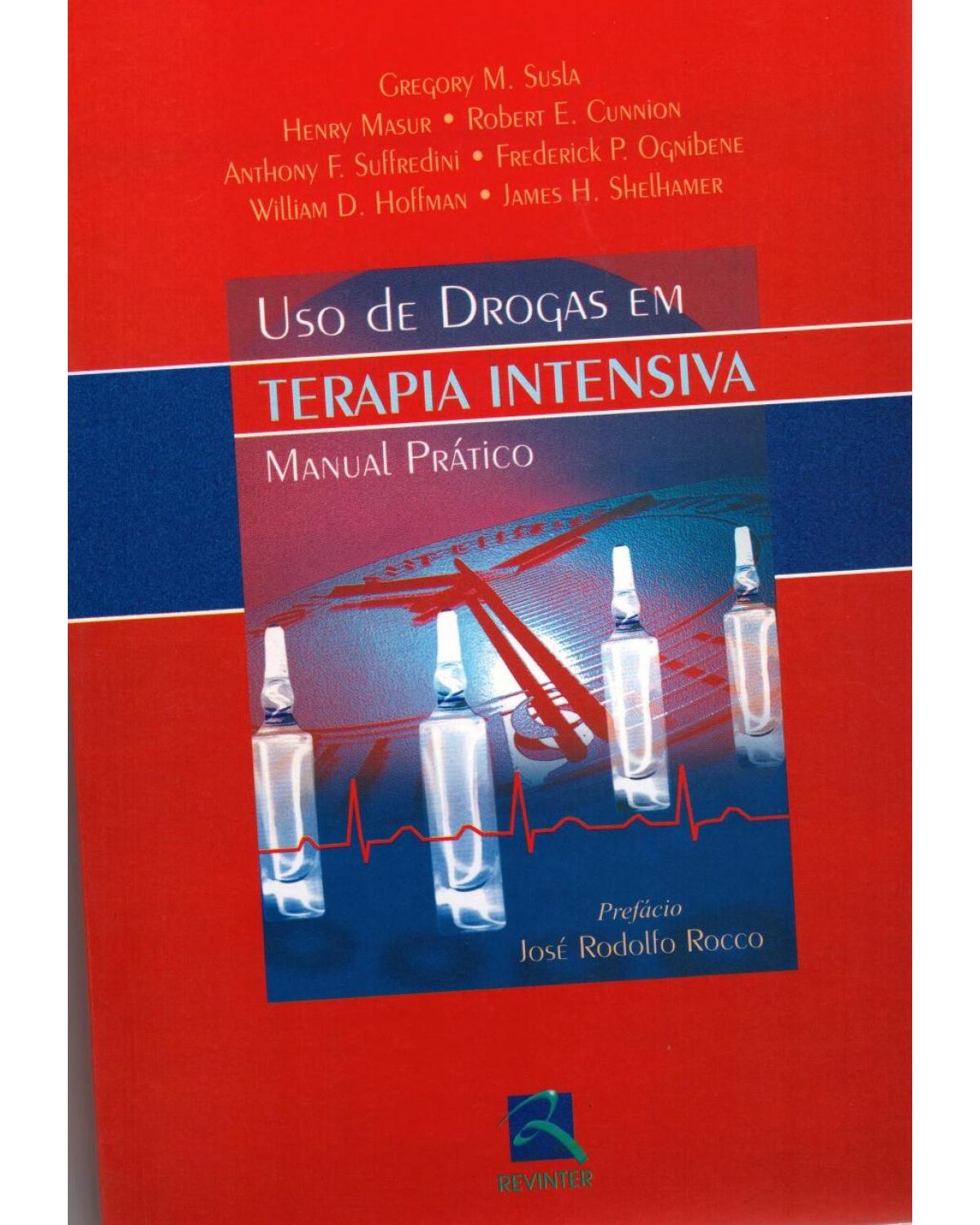 Uso de drogas em terapia intensiva - manual prático - 1ª Edição | 2002