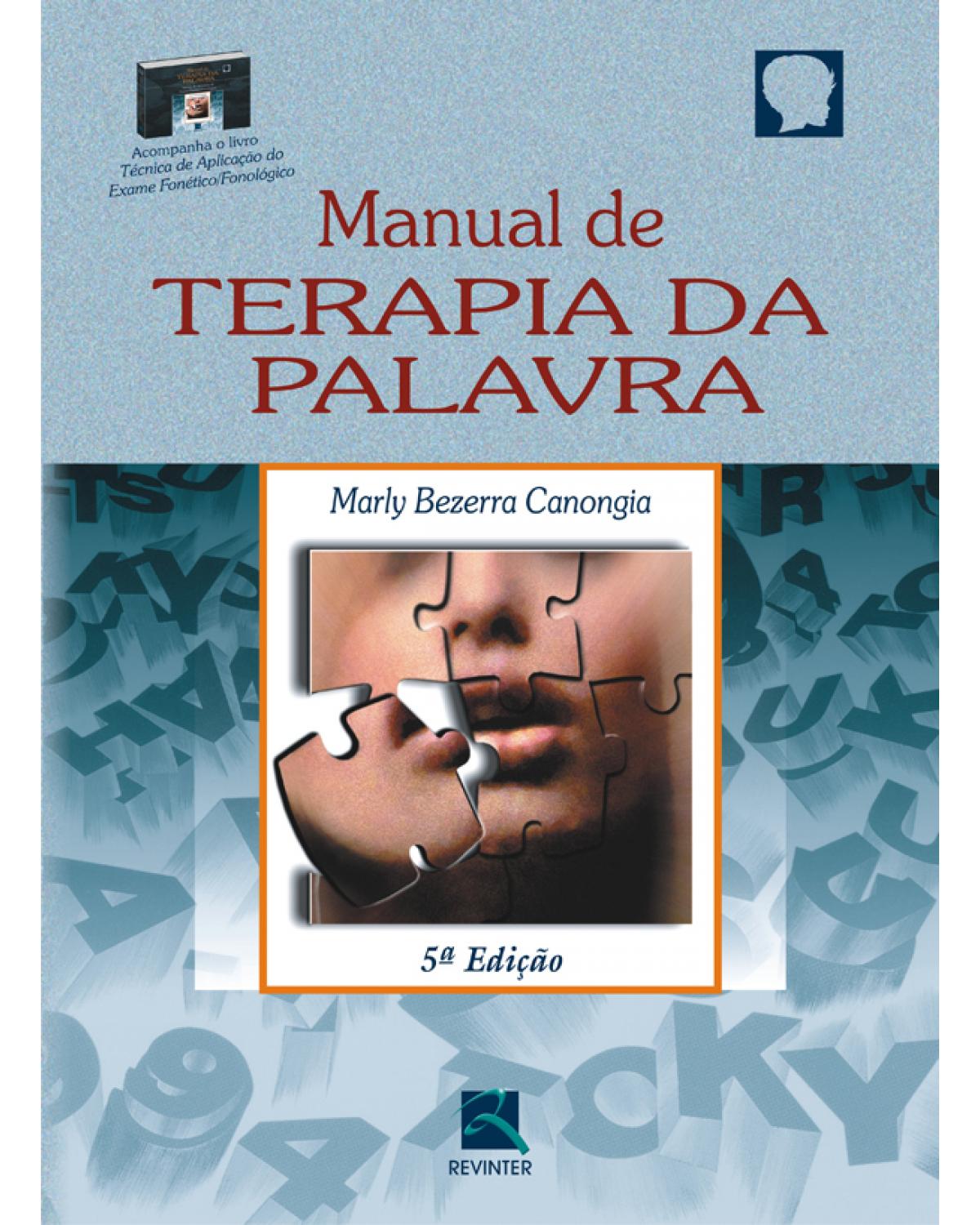 Manual de terapia da palavra - 5ª Edição | 2006