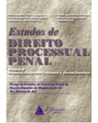 Estudos de direito processual penal: Juizados especiais criminais e outros estudos - 1ª Edição