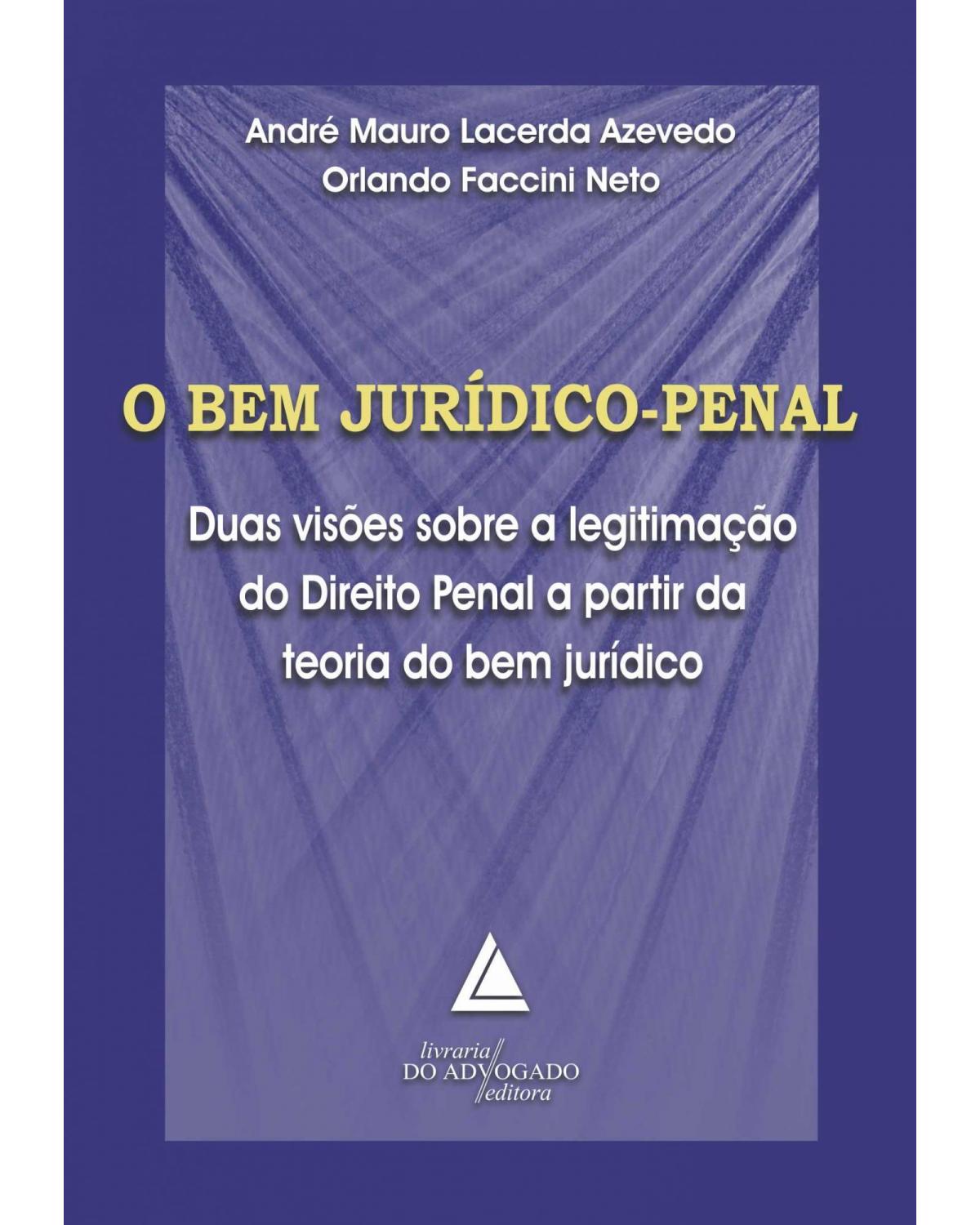 O bem jurídico-penal: Duas visões sobre a legitimação do Direito Penal a partir da Teoria do Bem Jurídico - 1ª Edição | 2013