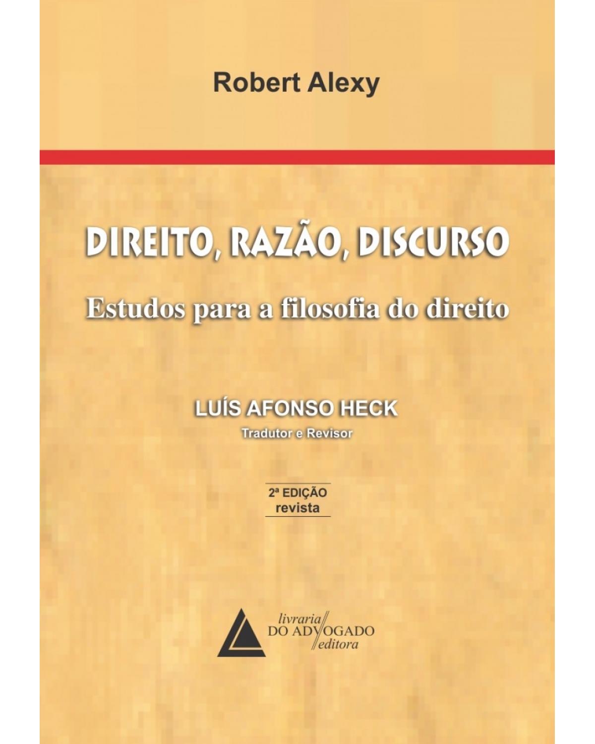Direito, razão, discurso: Estudos para a filosofia do direito - 2ª Edição | 2015