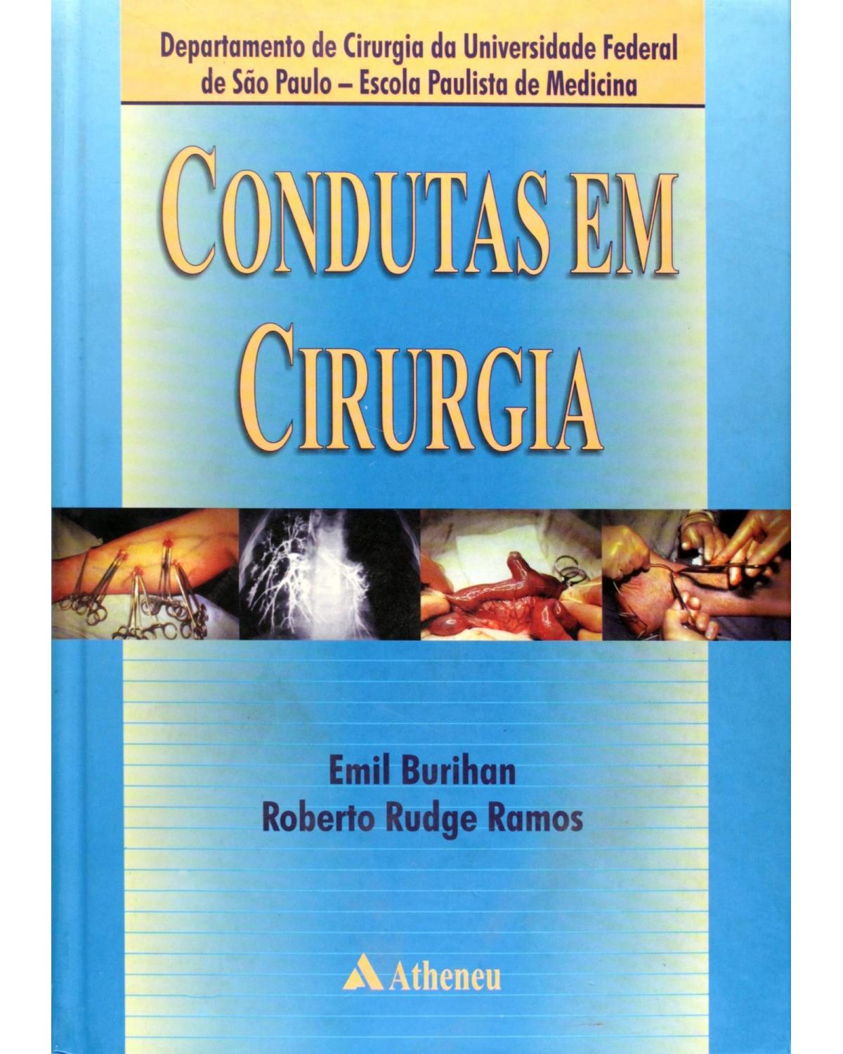 Condutas em cirurgia - 1ª Edição | 2001