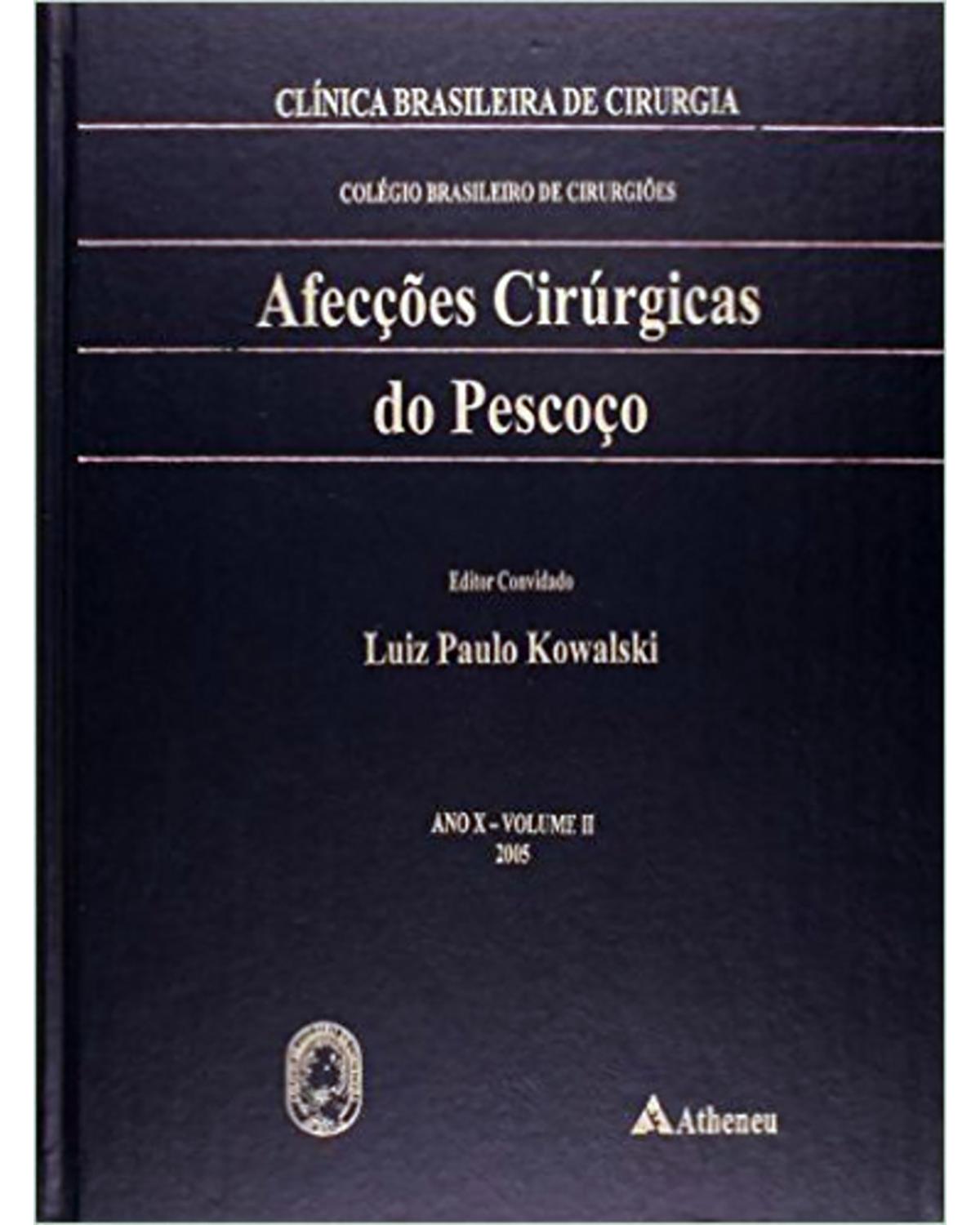 Afecções cirúrgicas do pescoço - 1ª Edição | 2005
