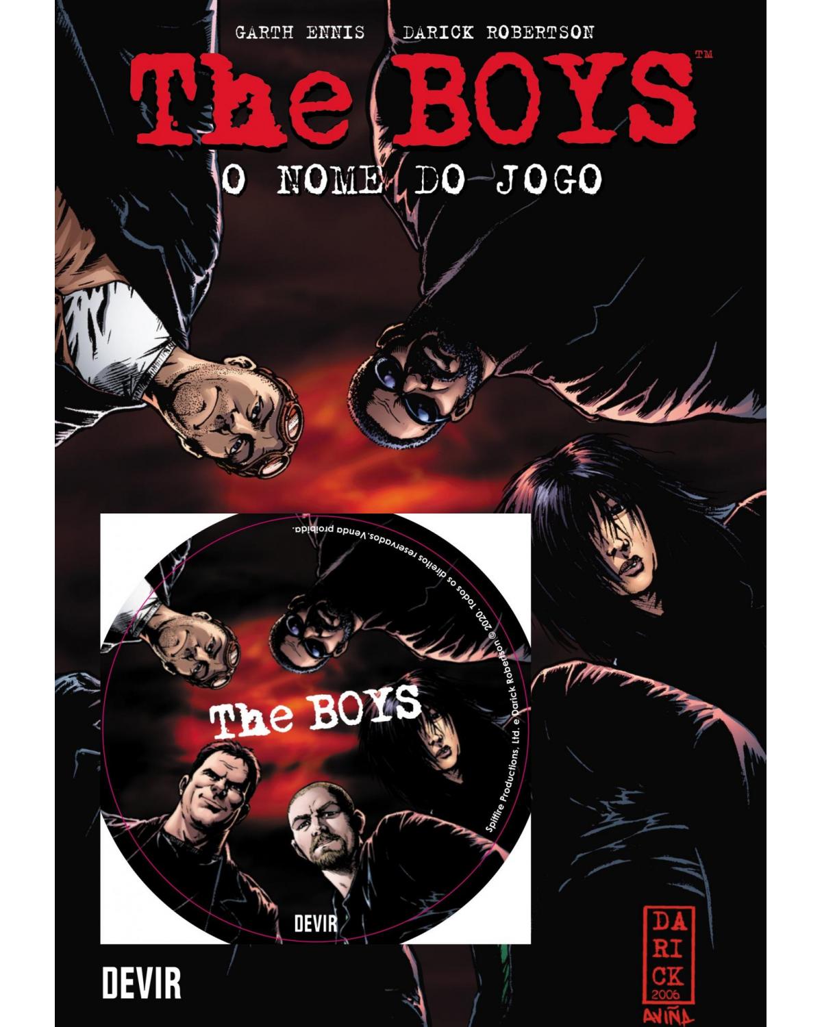 The Boys volume 1: O nome do jogo - com adesivo - 3ª Edição | 2020