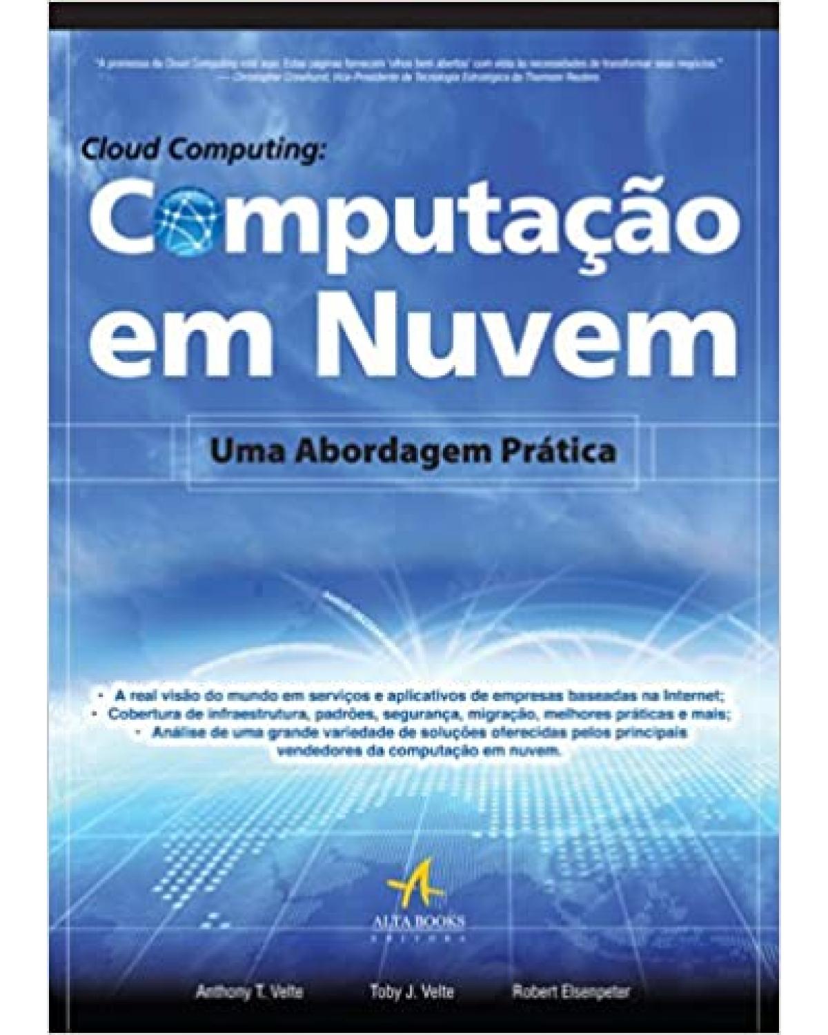 Cloud computing. computação em nuvem - uma abordagem prática - 1ª Edição | 2012