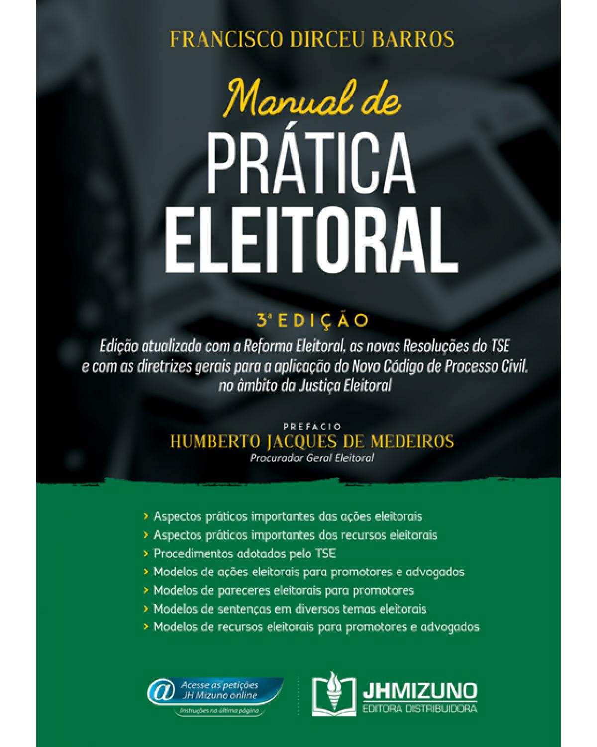 Manual de prática eleitoral - 3ª Edição