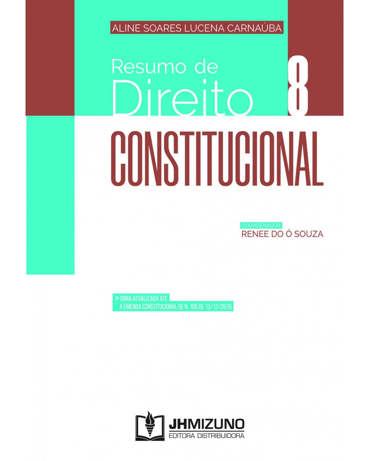Resumo de direito constitucional - 1ª Edição | 2020