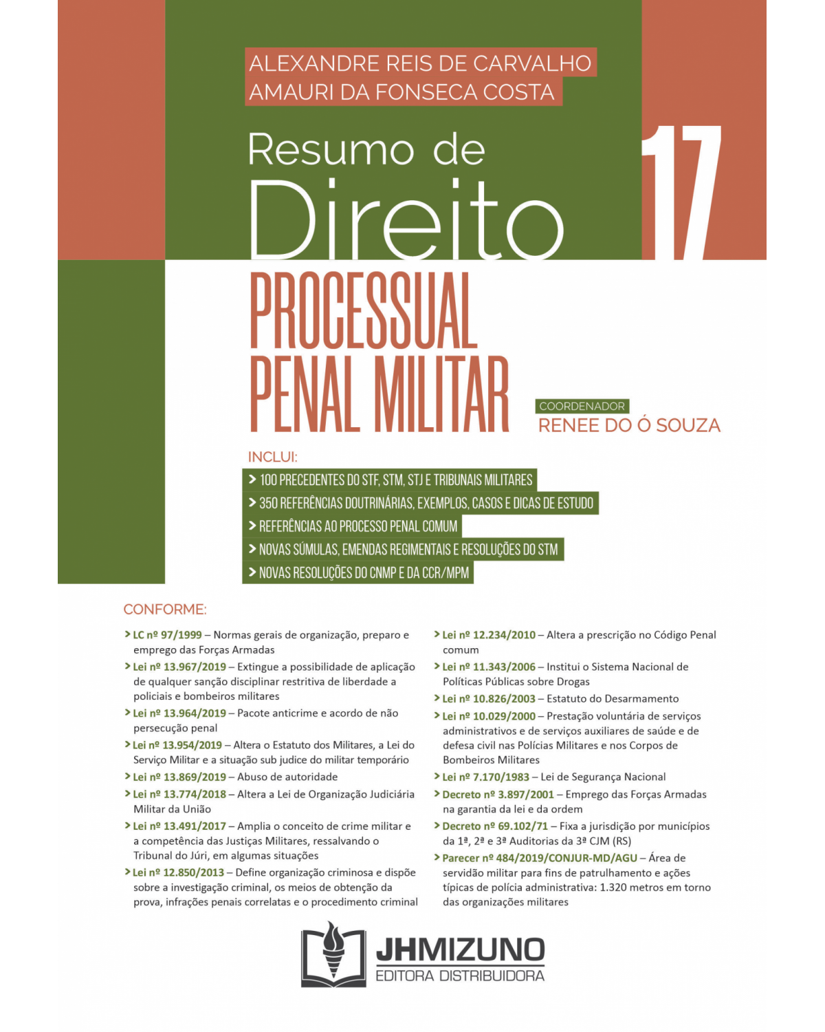 Resumo de direito processual penal militar - Volume 17 - 1ª Edição | 2020