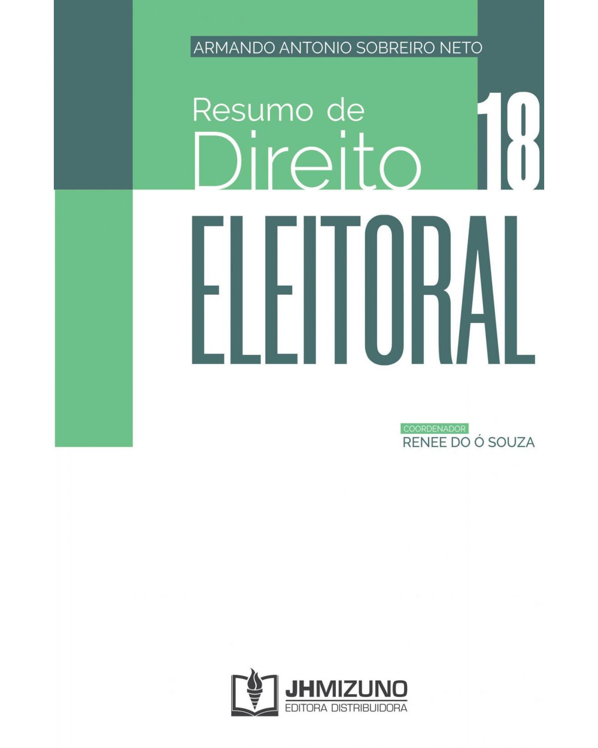 Resumo de direito eleitoral - 1ª Edição | 2020