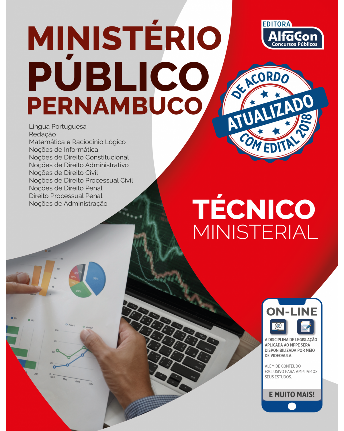 Ministério Público Pernambuco - Técnico ministerial - 1ª Edição | 2018