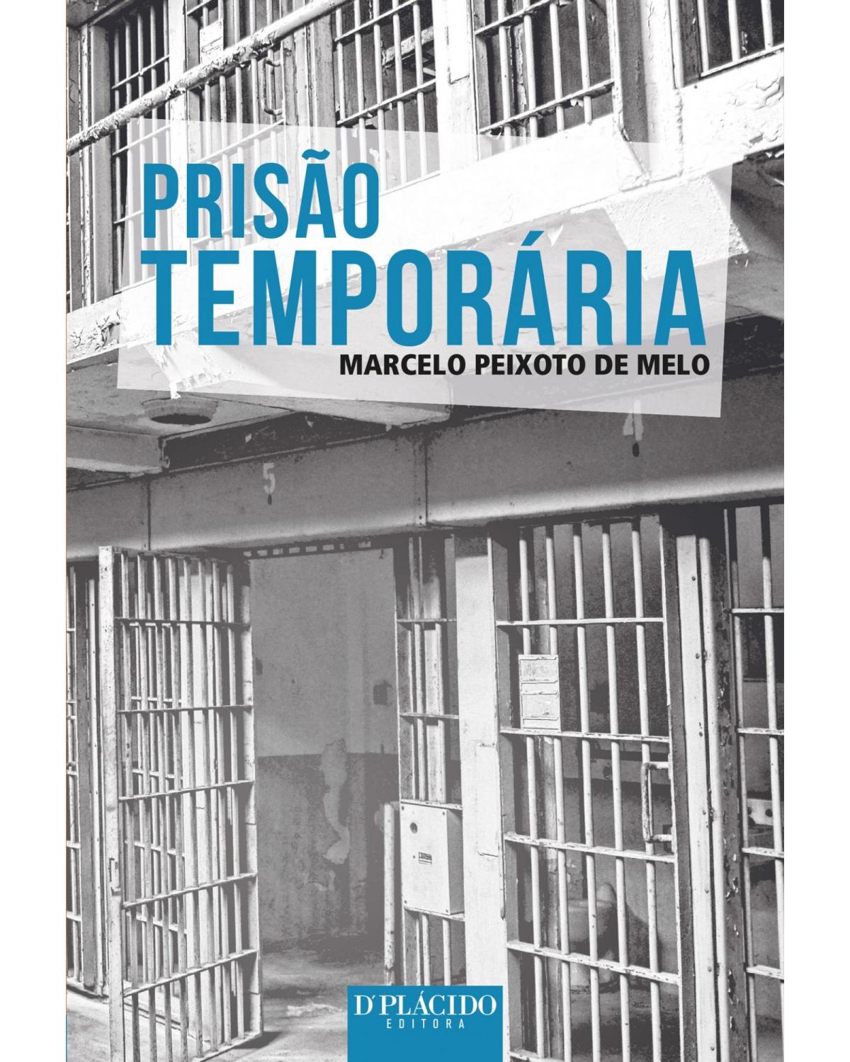 Prisão temporária - 1ª Edição | 2014