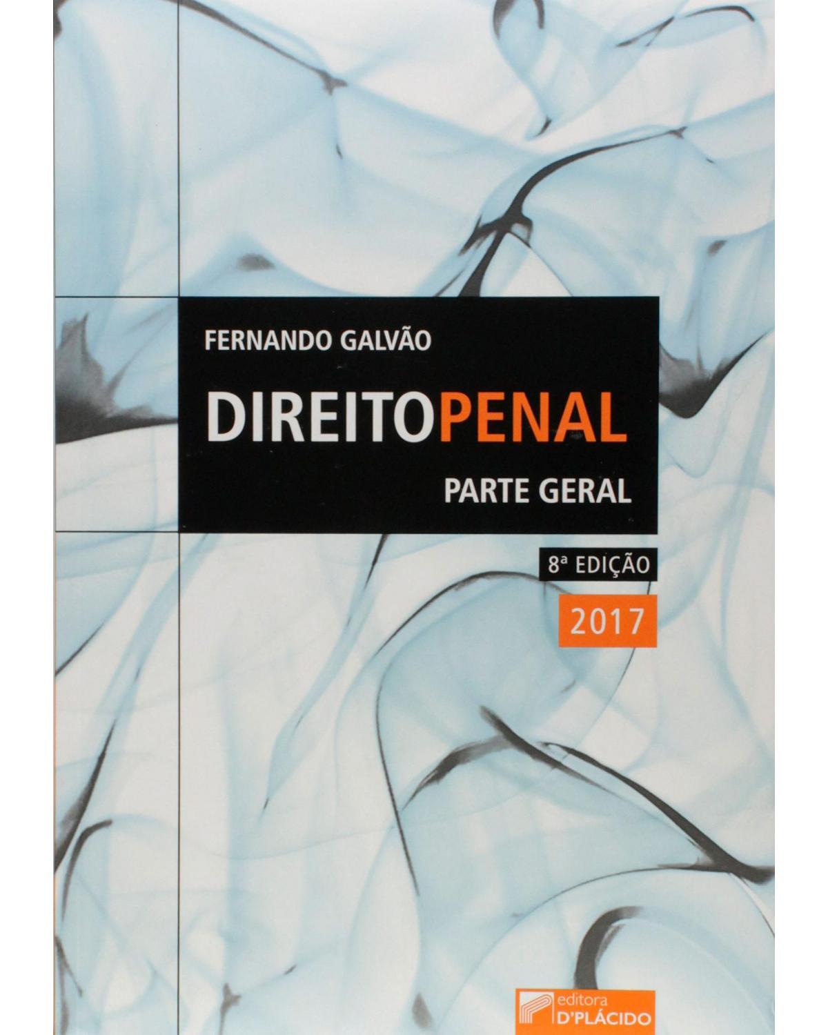 Direito penal - parte geral - 8ª Edição | 2017