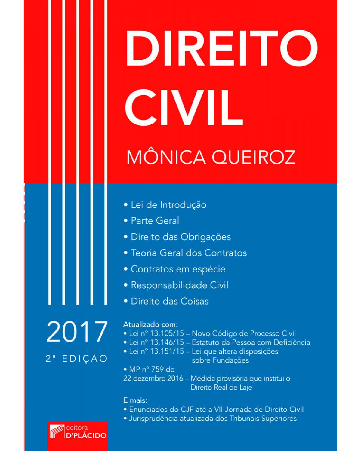 Direito civil - 2ª Edição | 2017