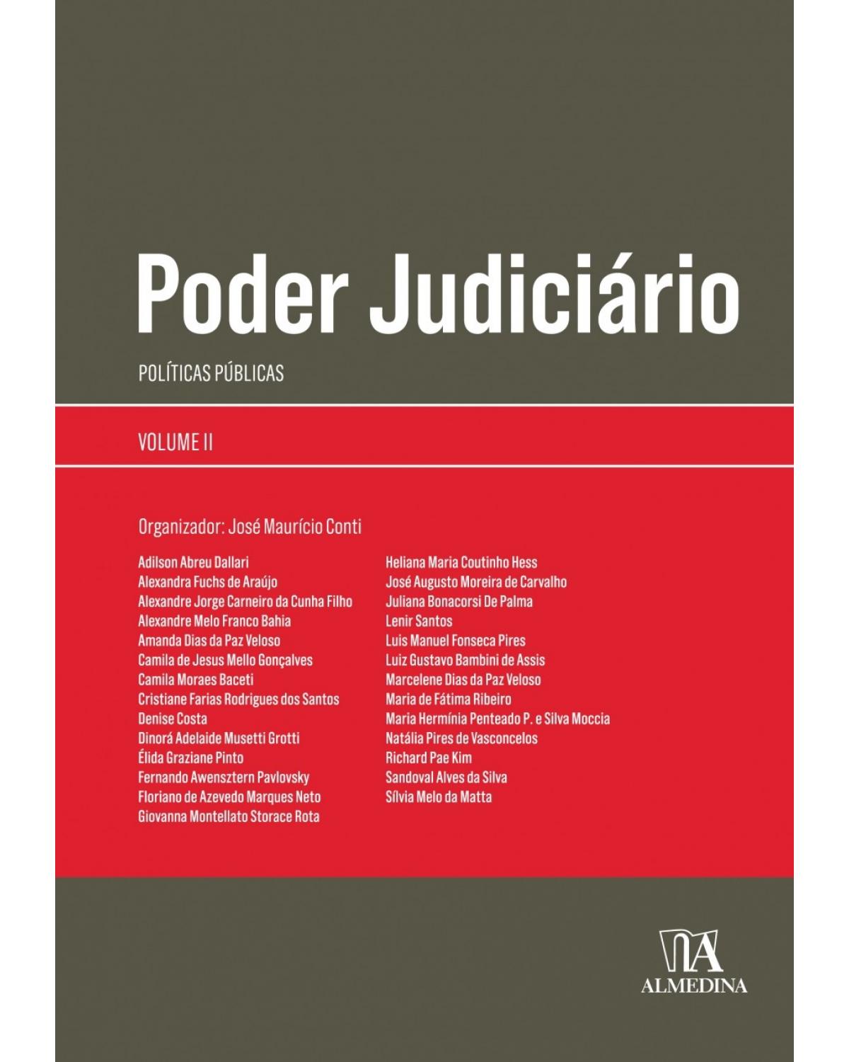 Poder judiciário - Volume 2: políticas públicas - 1ª Edição | 2018