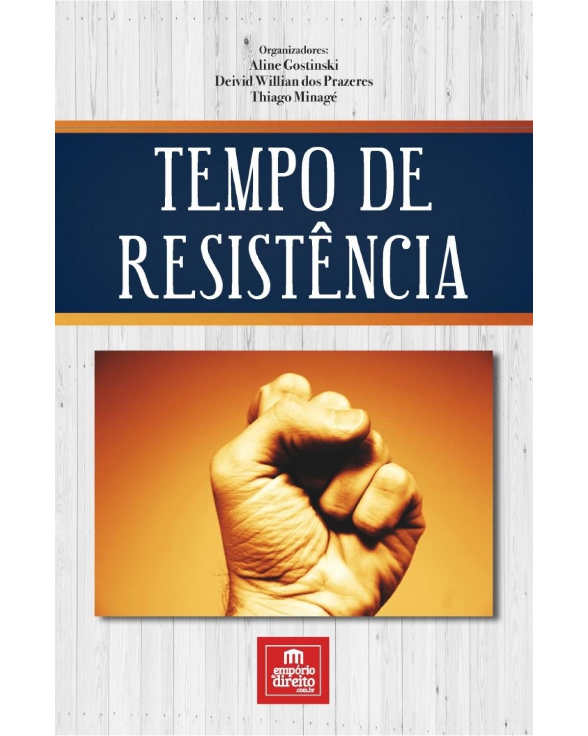 Tempo de resistência - 1ª Edição | 2017