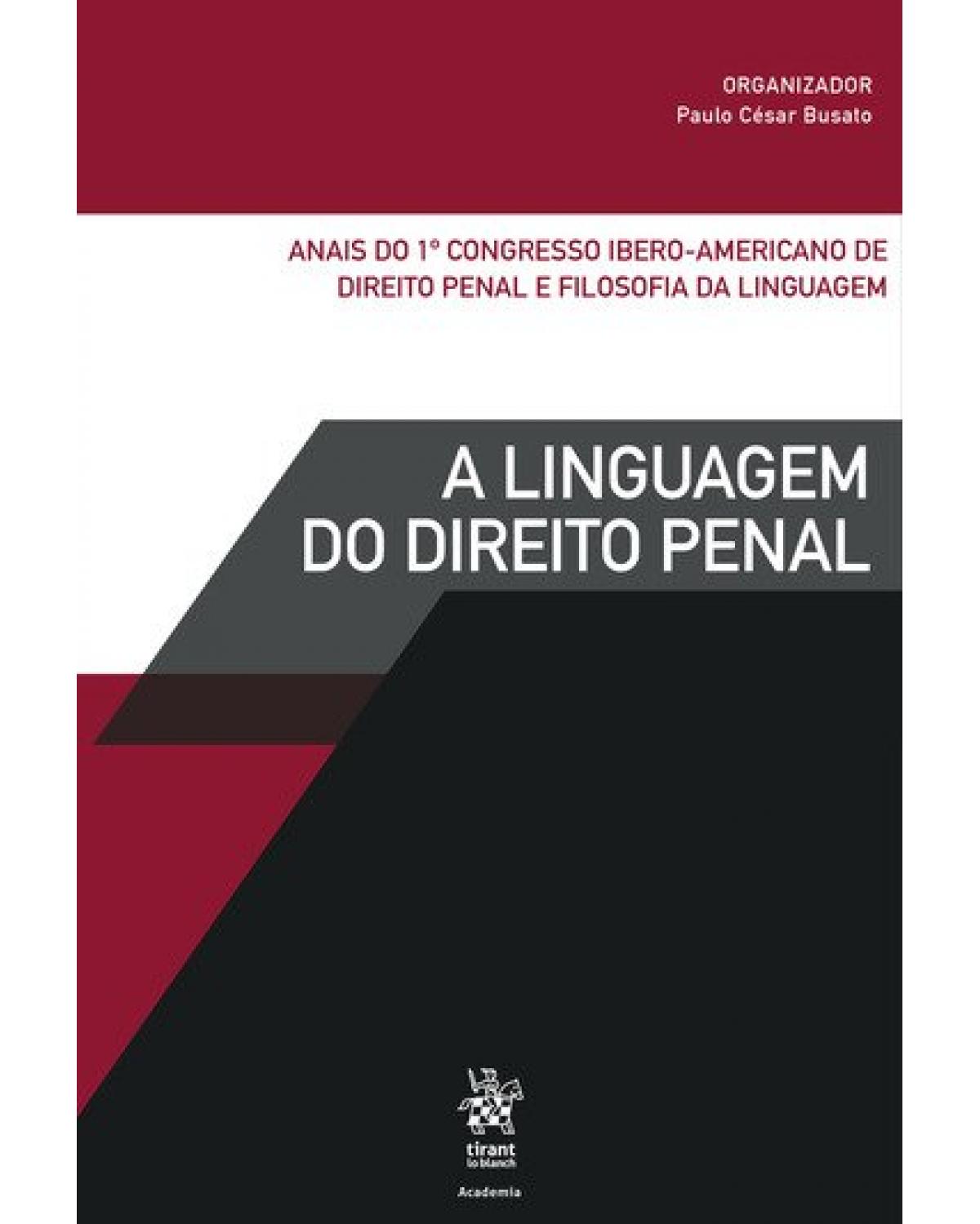 A linguagem do direito penal - 1ª Edição | 2018
