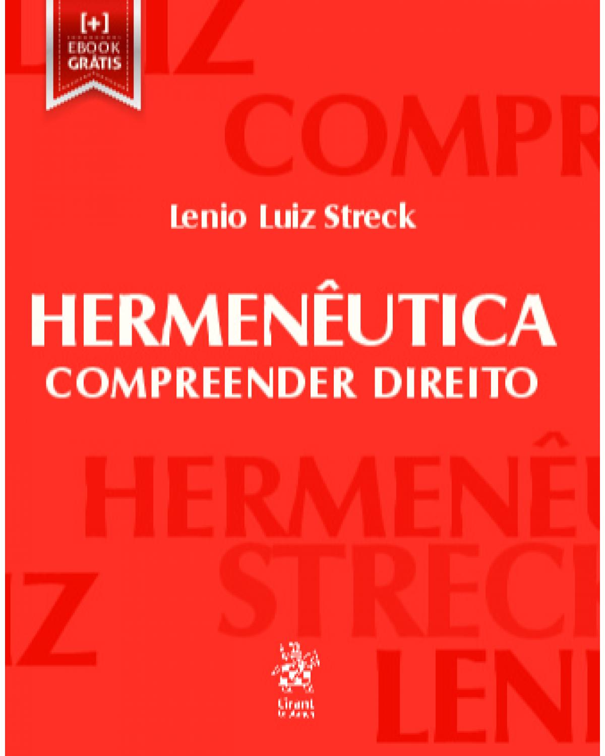 Compreender direito - Hermenêutica - 1ª Edição | 2019