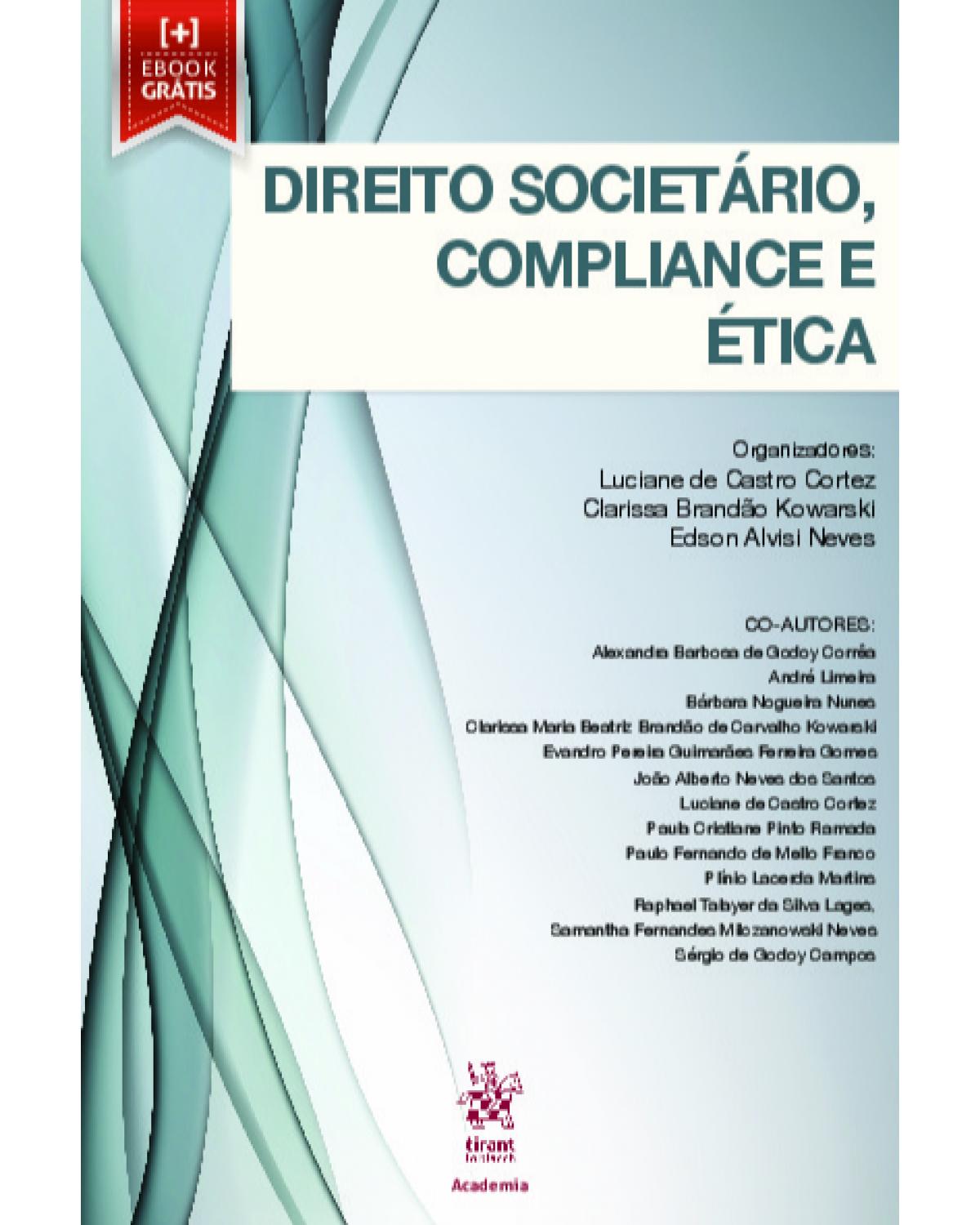 Direito societário, compliance e ética - 1ª Edição | 2019