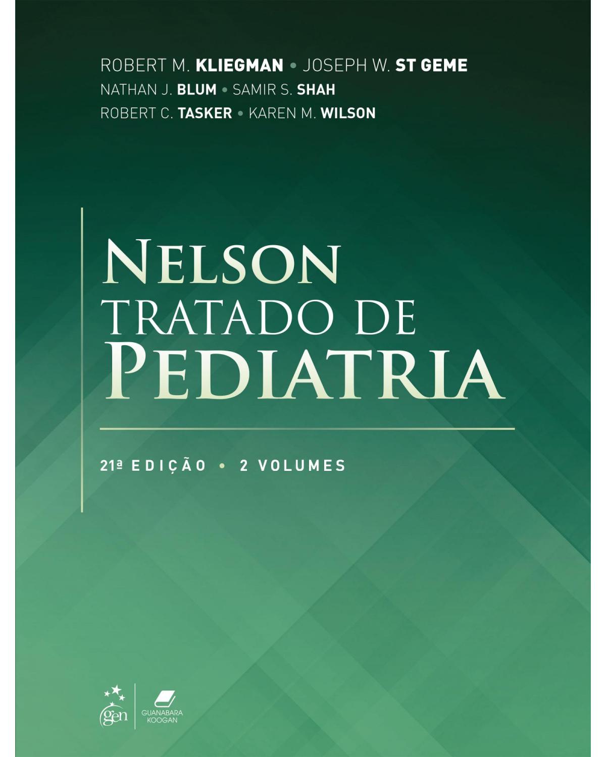Nelson: Tratado de pediatria - 21ª Edição | 2022