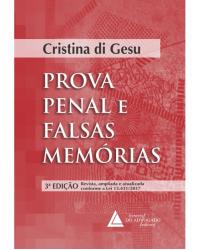 Prova penal e falsas memórias - 3ª Edição | 2019