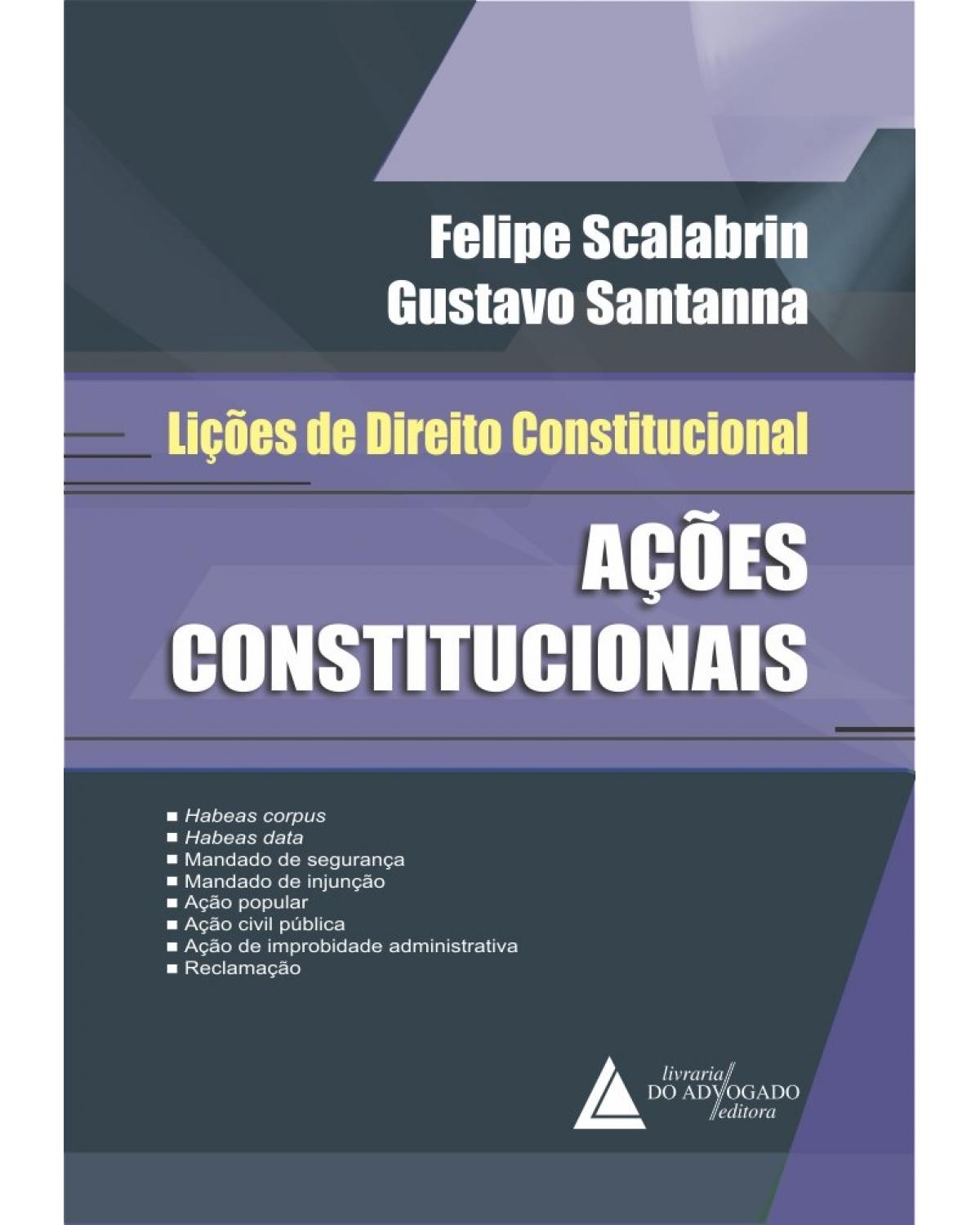 Ações constitucionais - 1ª Edição | 2020