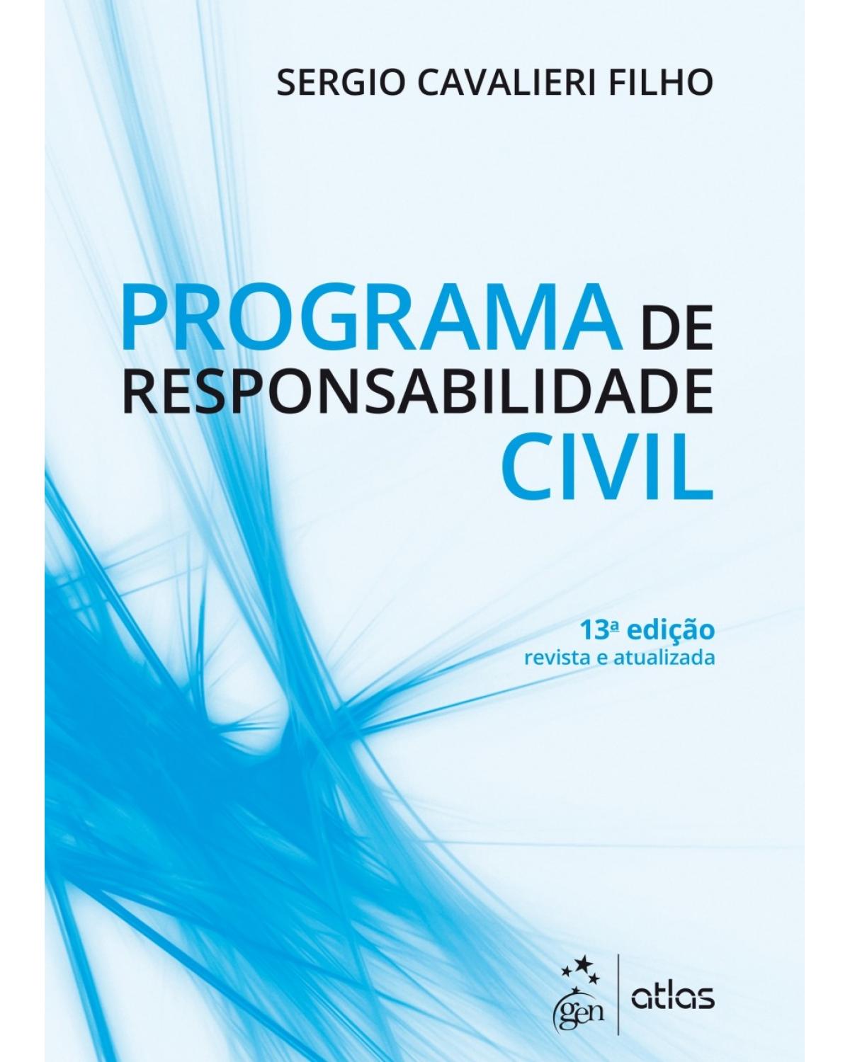 Programa de responsabilidade civil - 13ª Edição | 2018