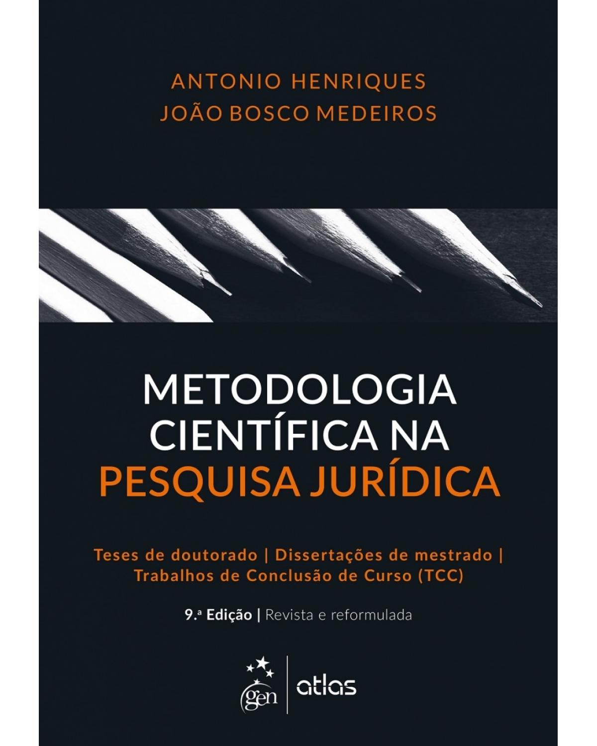Metodologia científica na pesquisa jurídica - 9ª Edição | 2017