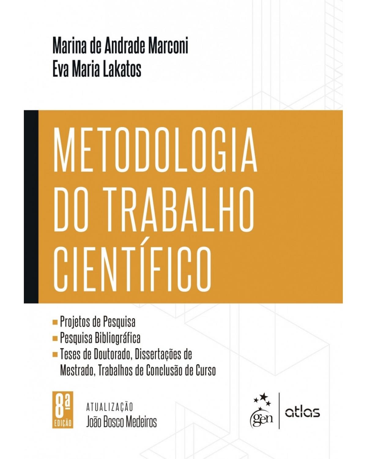 Metodologia do trabalho científico - 8ª Edição | 2017