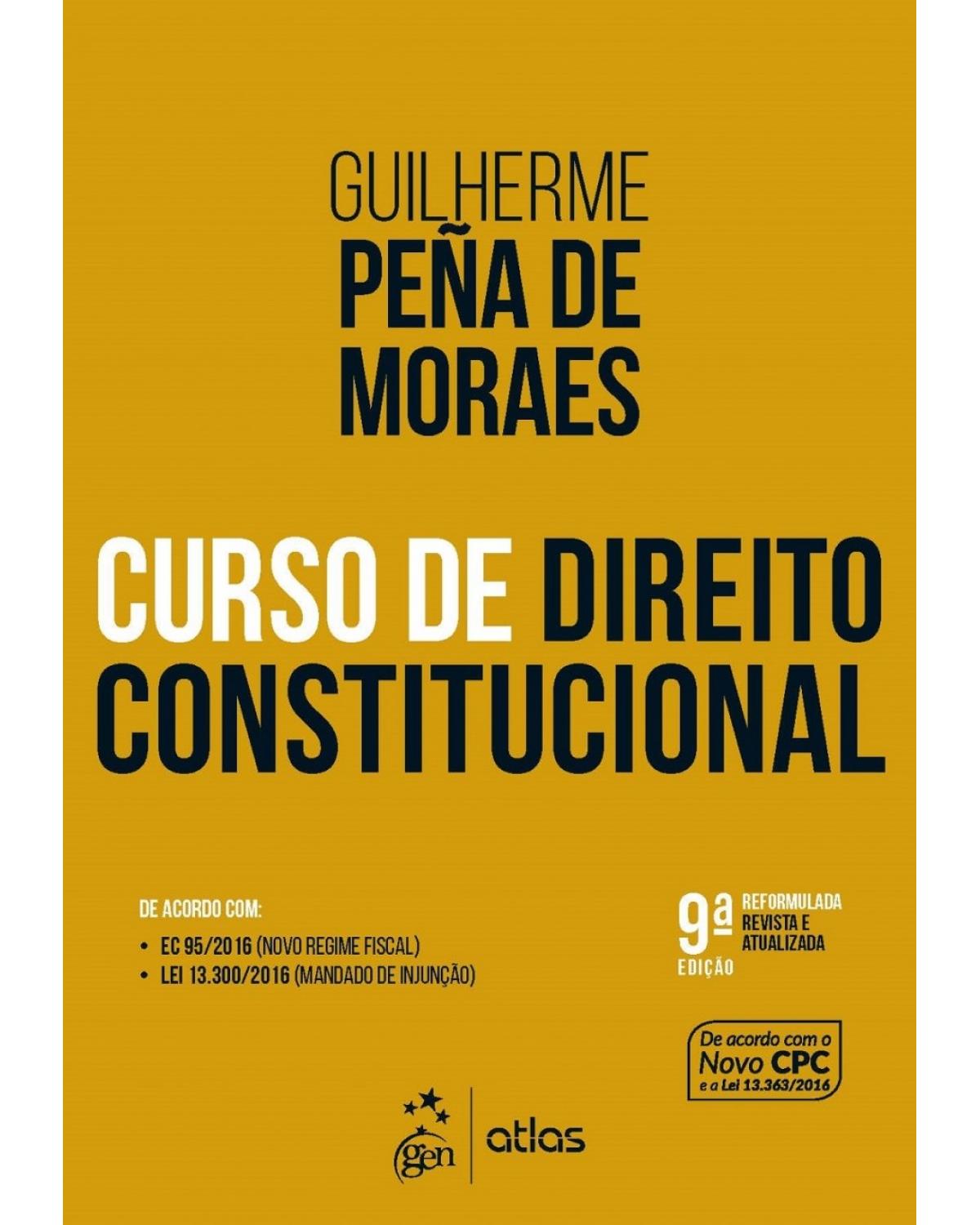 Curso de Direito Constitucional - 9ª Edição | 2017