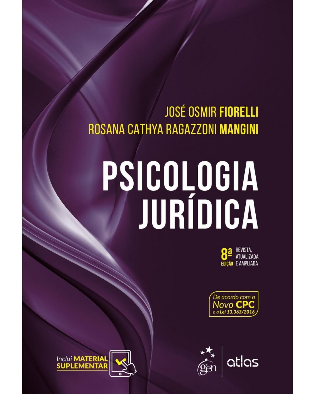 Psicologia jurídica - 8ª Edição | 2017