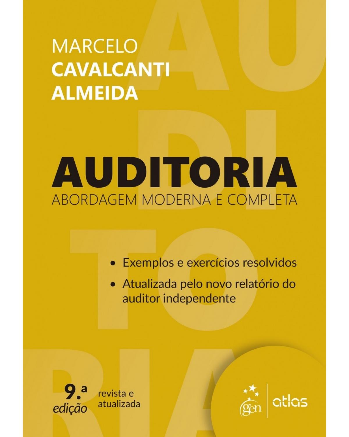 Auditoria - Abordagem moderna e completa - 9ª Edição | 2017