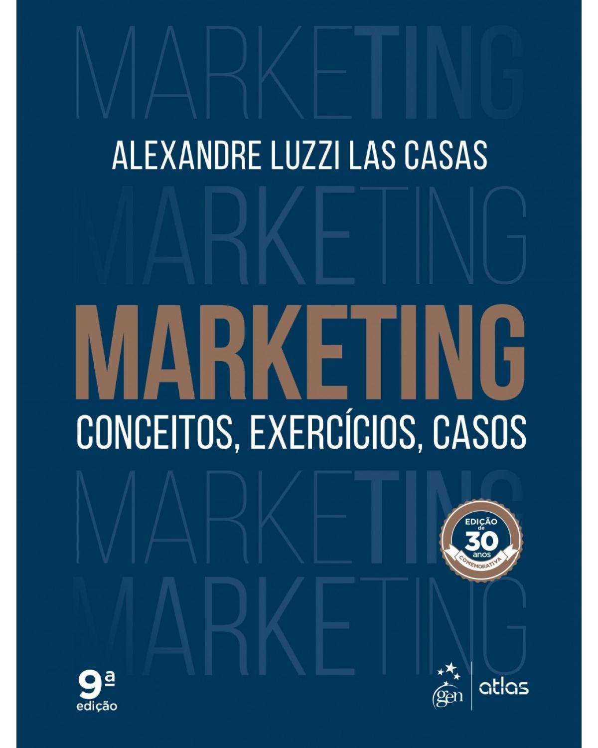 Marketing - conceitos, exercícios, casos - 9ª Edição | 2017