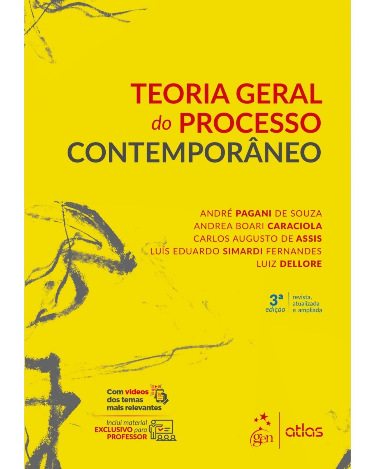 Teoria Geral do Processo Contemporâneo - 3ª Edição | 2018