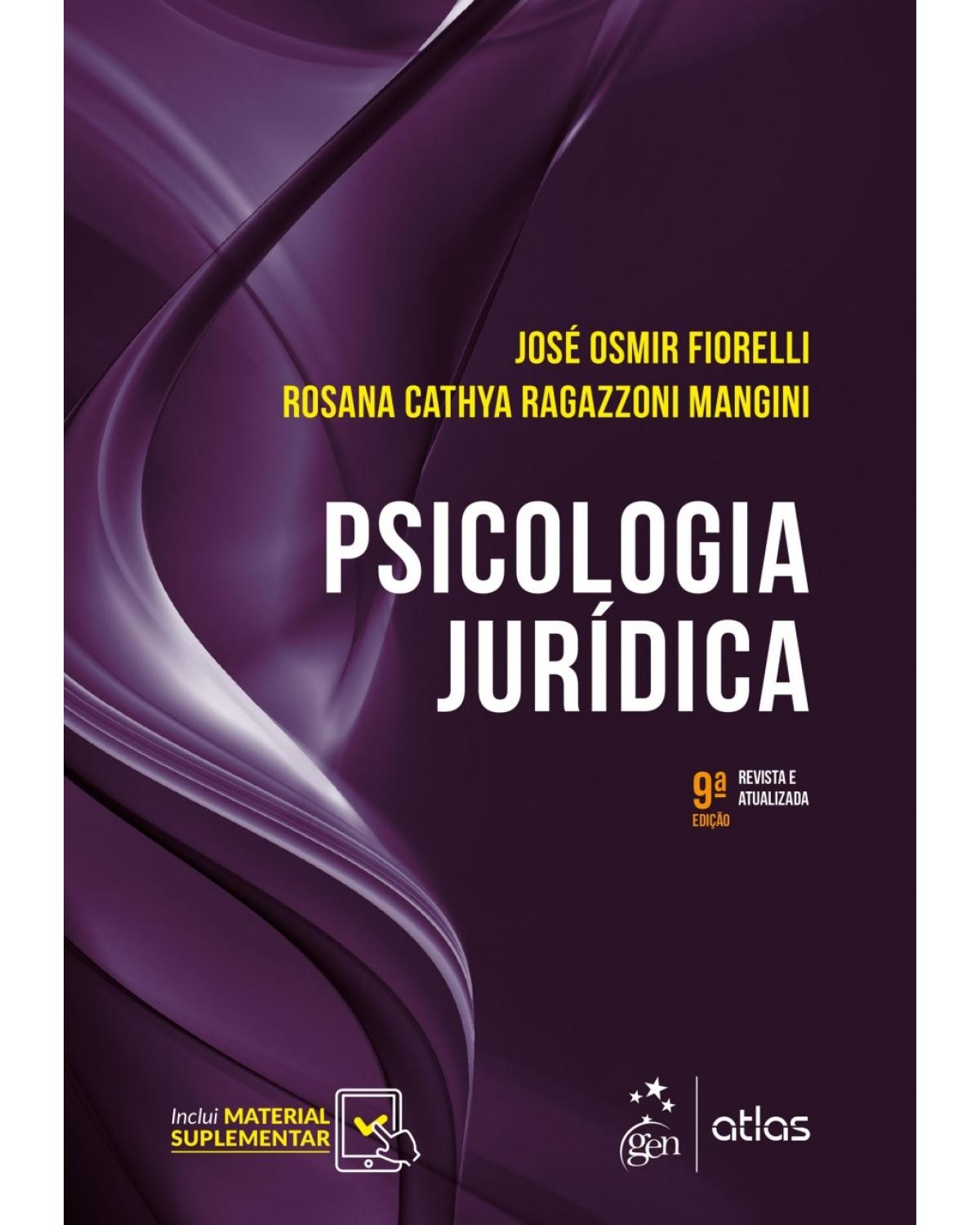 Psicologia jurídica - 9ª Edição | 2018