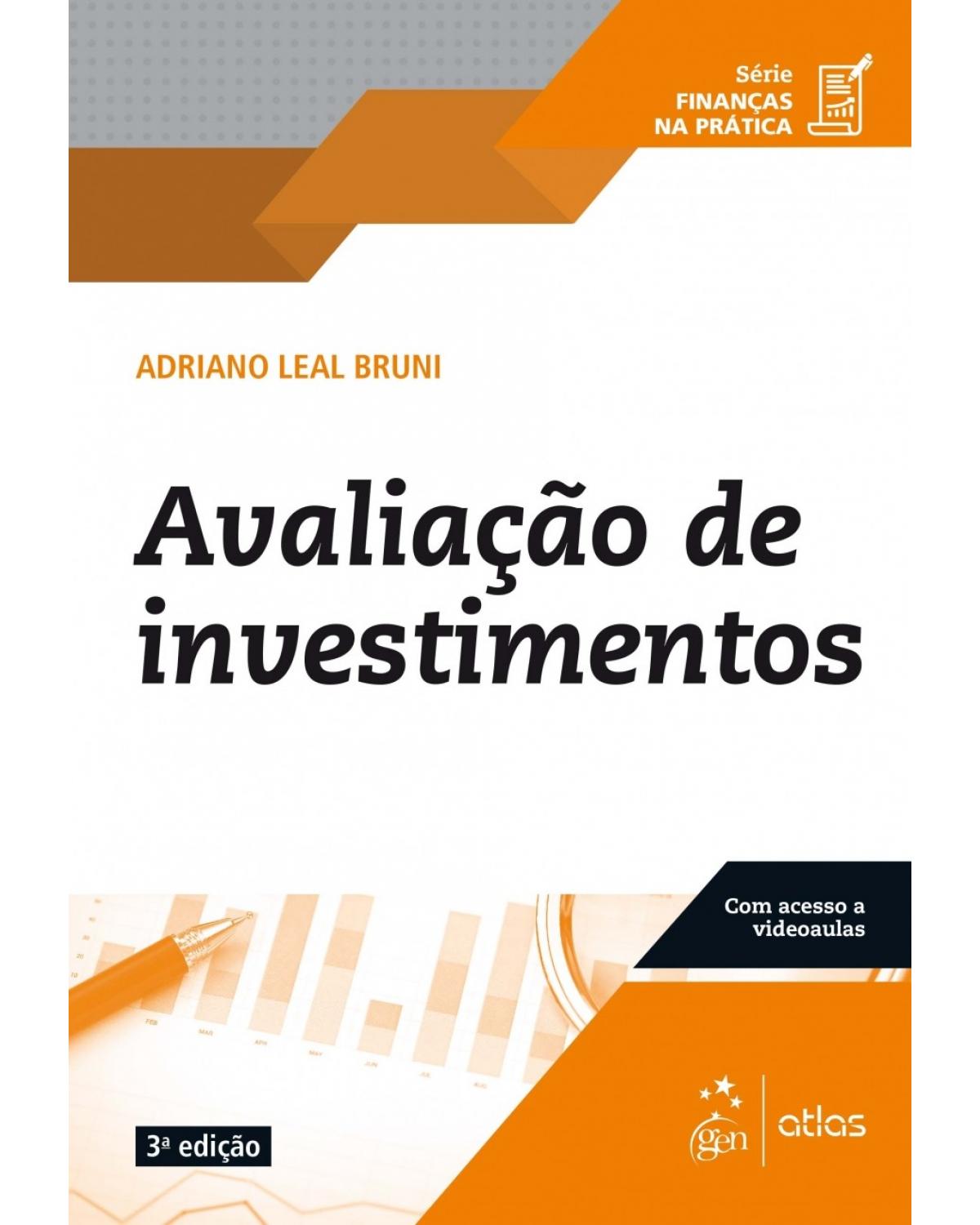 Avaliação de investimentos - 3ª Edição | 2018