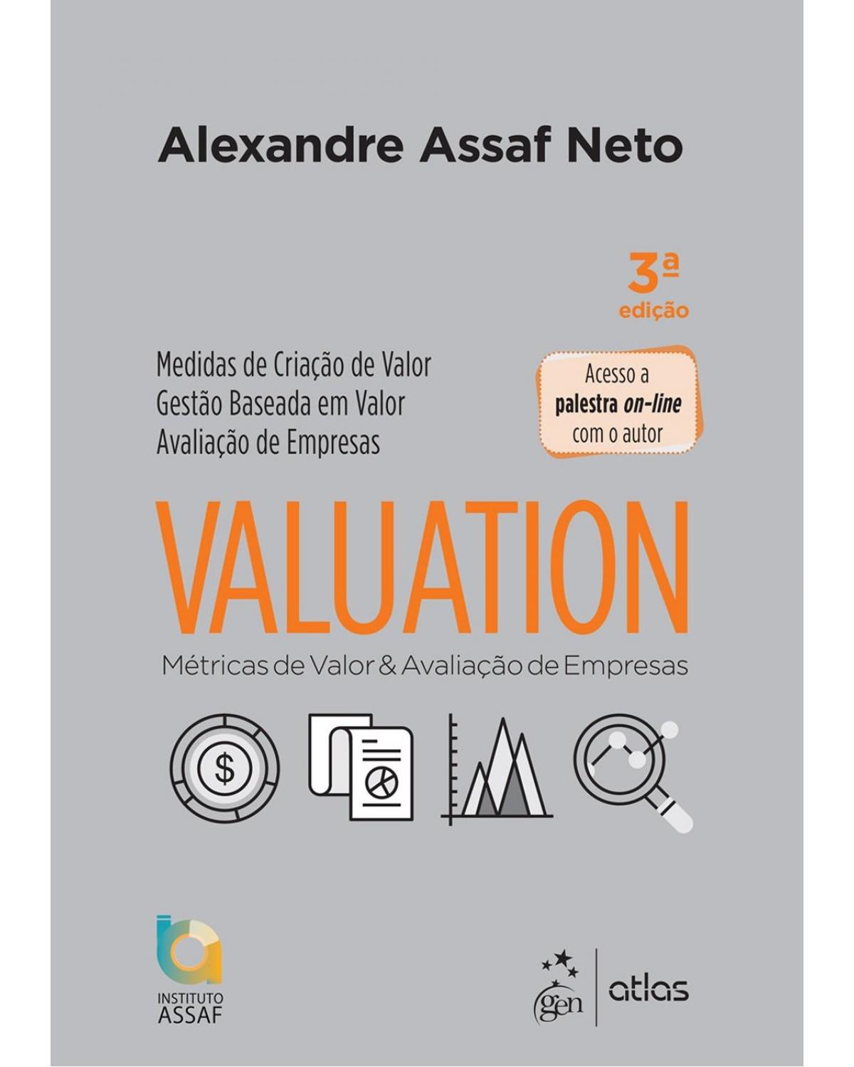 Valuation - métricas de valor e avaliação de empresas - 3ª Edição | 2019