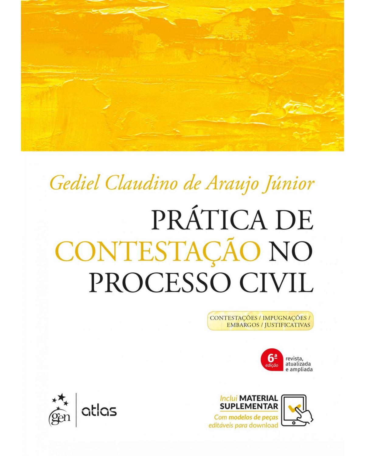 Prática de contestação no processo civil - 6ª Edição | 2019