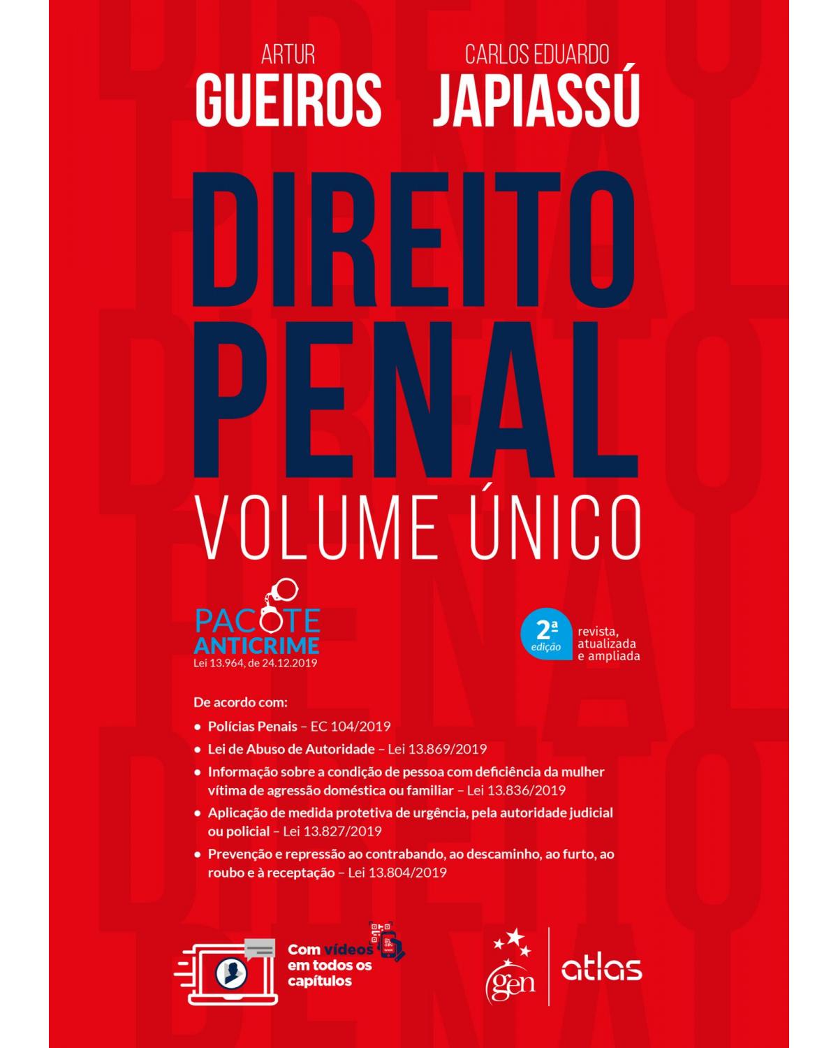 Direito penal - volume único - 2ª Edição | 2020