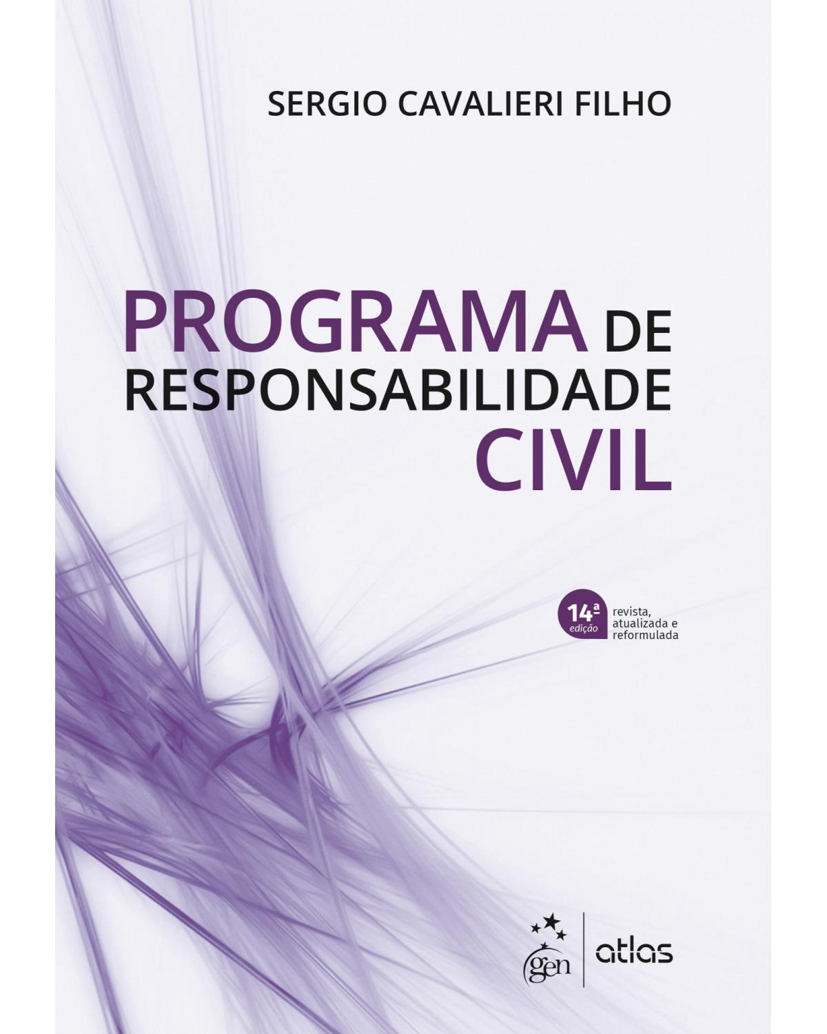 Programa de responsabilidade civil - 14ª Edição | 2020