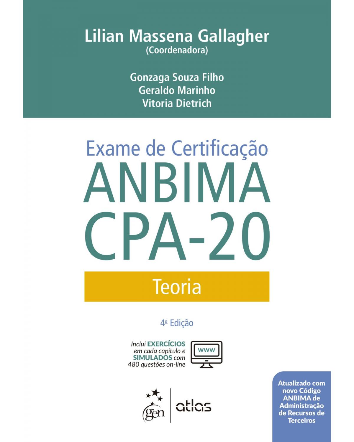 Exame de Certificação ANBIMA CPA-20 - Teoria - teoria - 4ª Edição | 2021