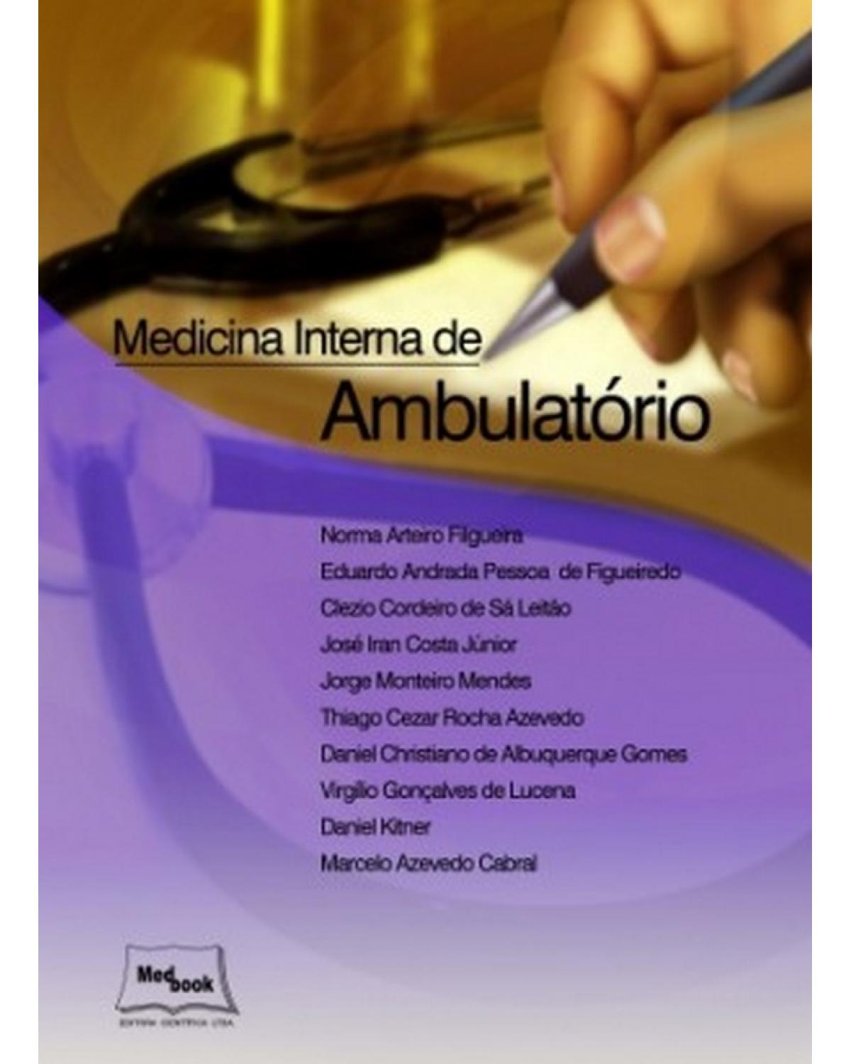 Medicina interna de ambulatório - 1ª Edição | 2012