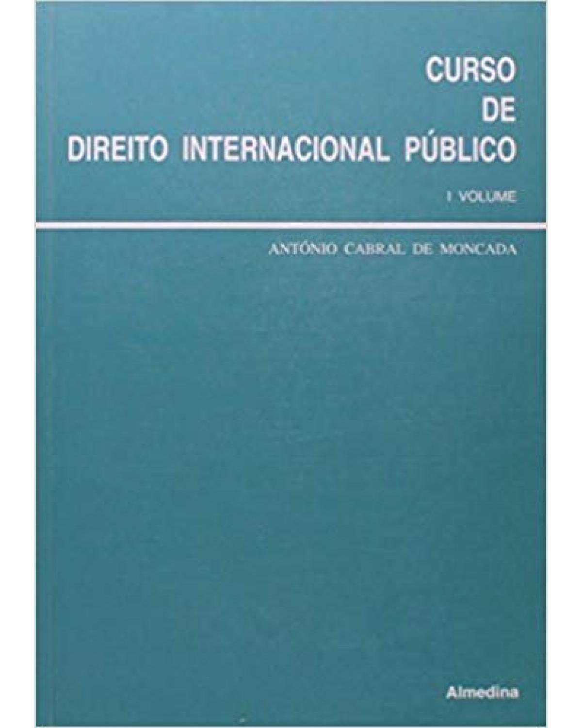 Curso de direito internacional público - 1ª Edição | 2019