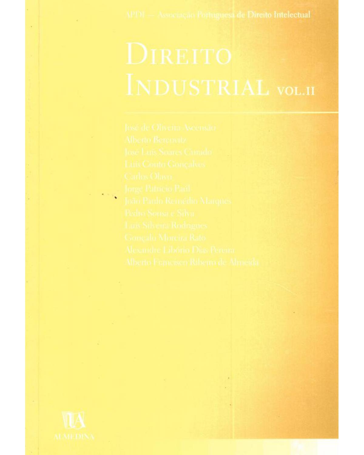 Direito industrial - Volume 2:  - 1ª Edição | 2002