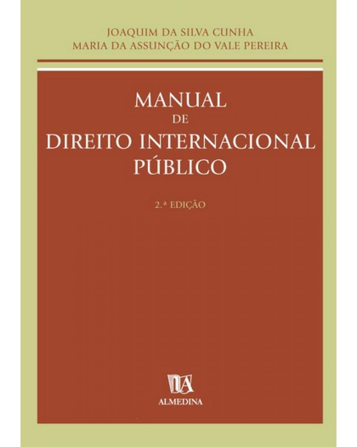Manual de direito internacional público - 2ª Edição | 2004