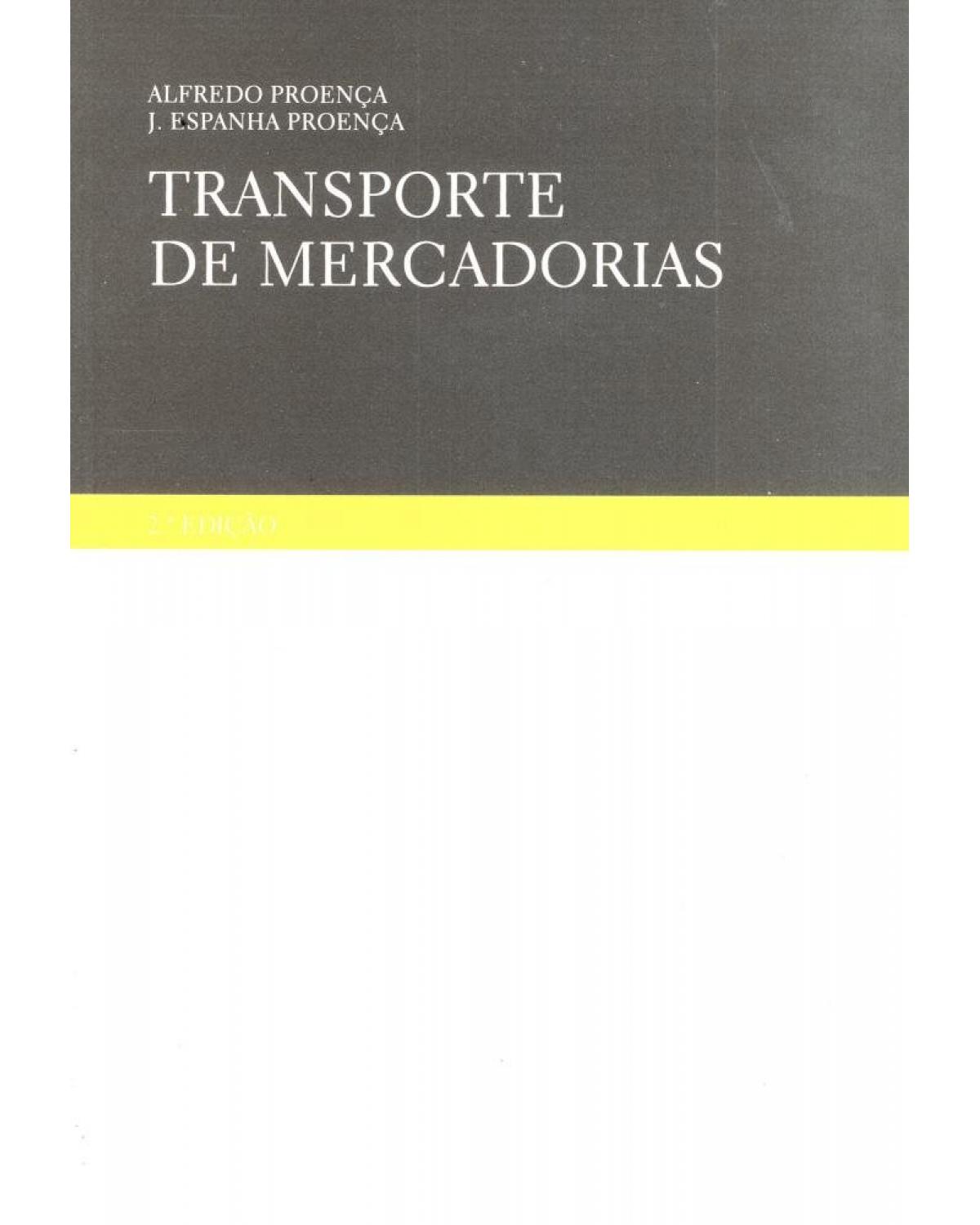 Transporte de mercadorias - 1ª Edição | 2004