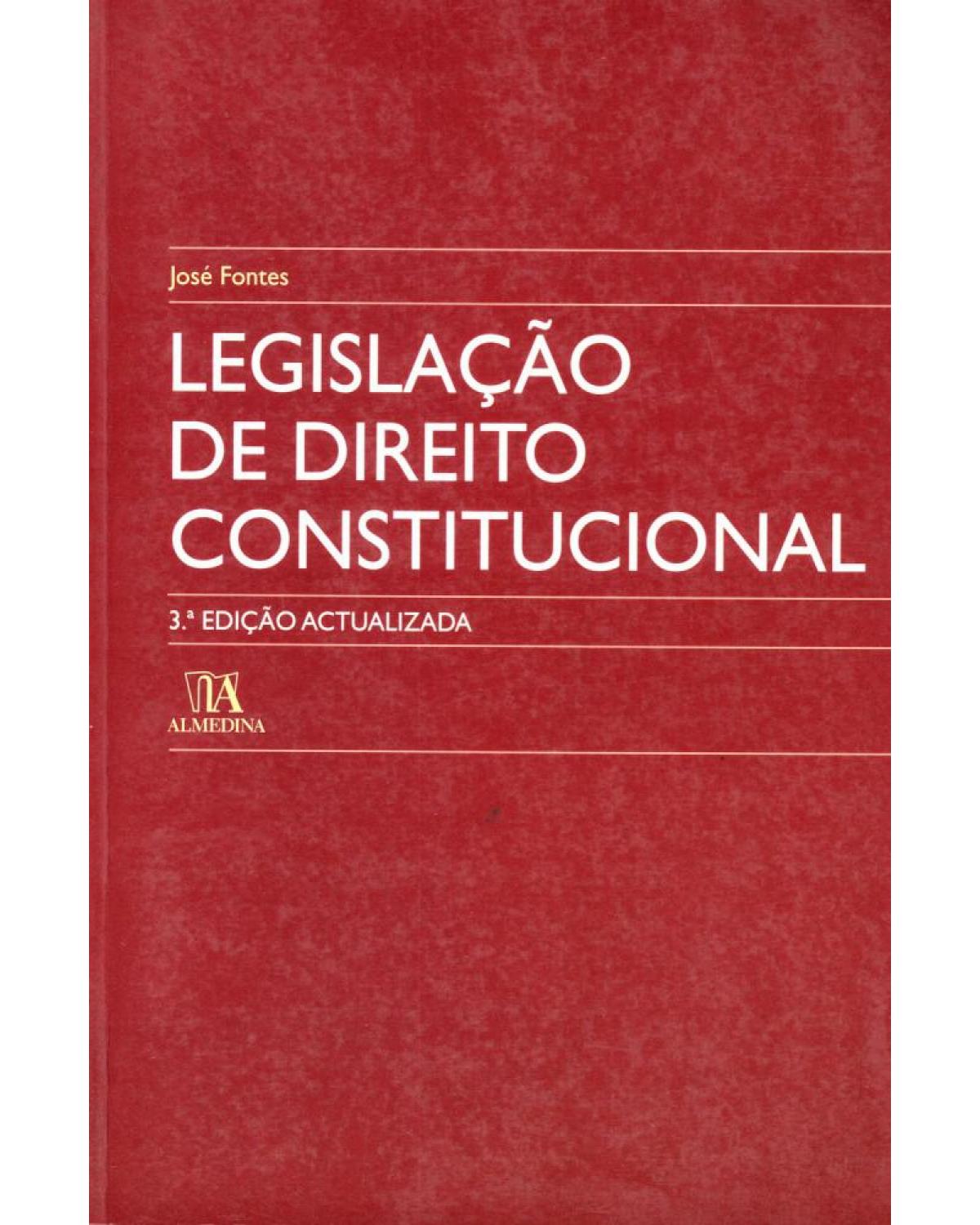 Legislação de direito constitucional - 3ª Edição | 2006