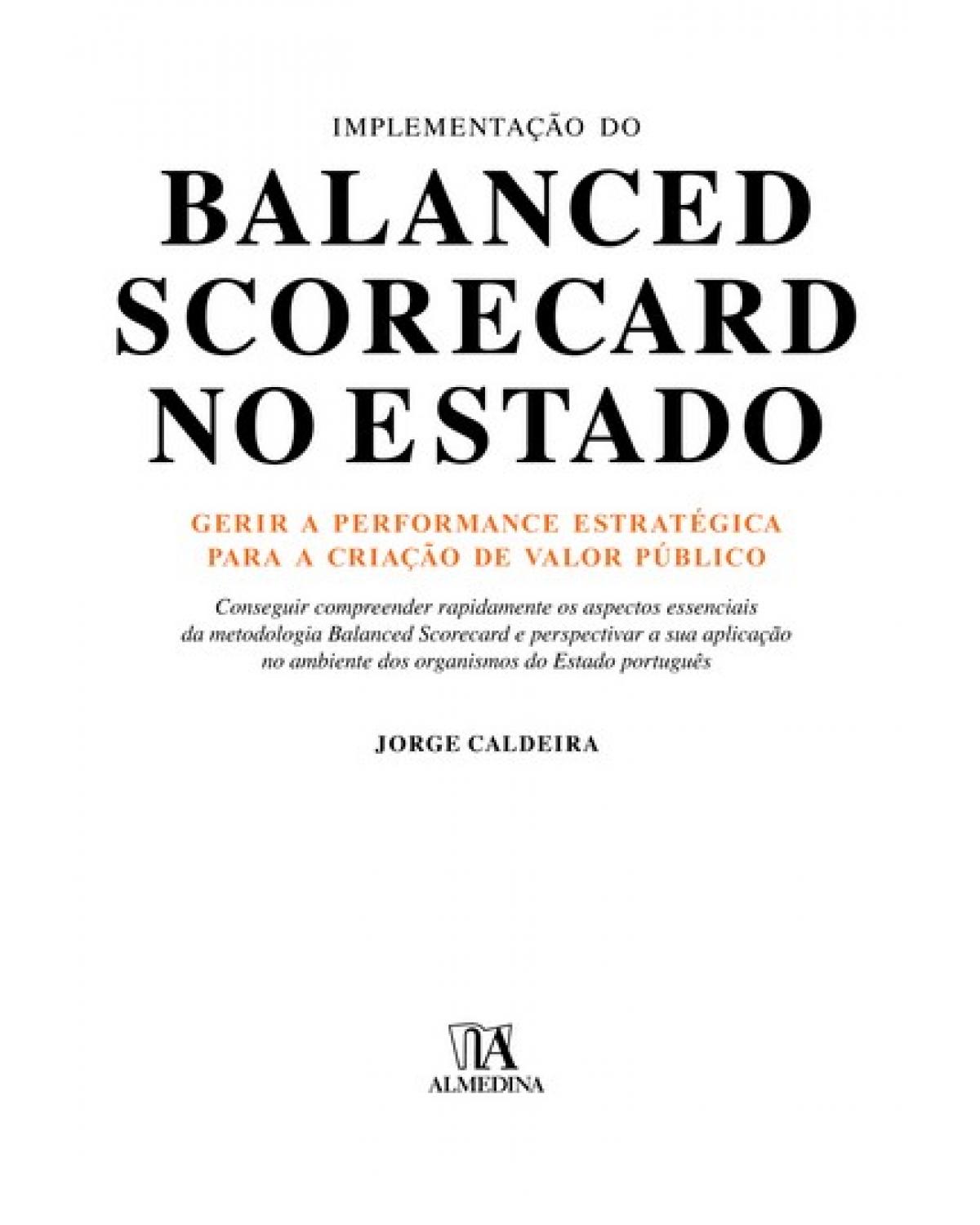 Implementação do balanced scorecard no Estado - 1ª Edição | 2009