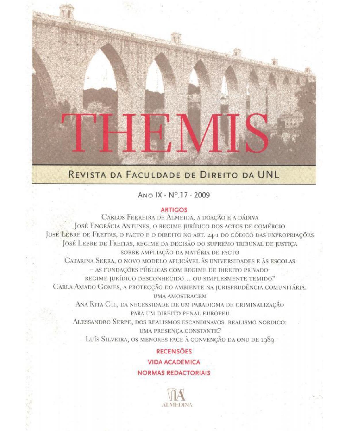 Themis - ano IX - Nº 17 - 1ª Edição | 2010