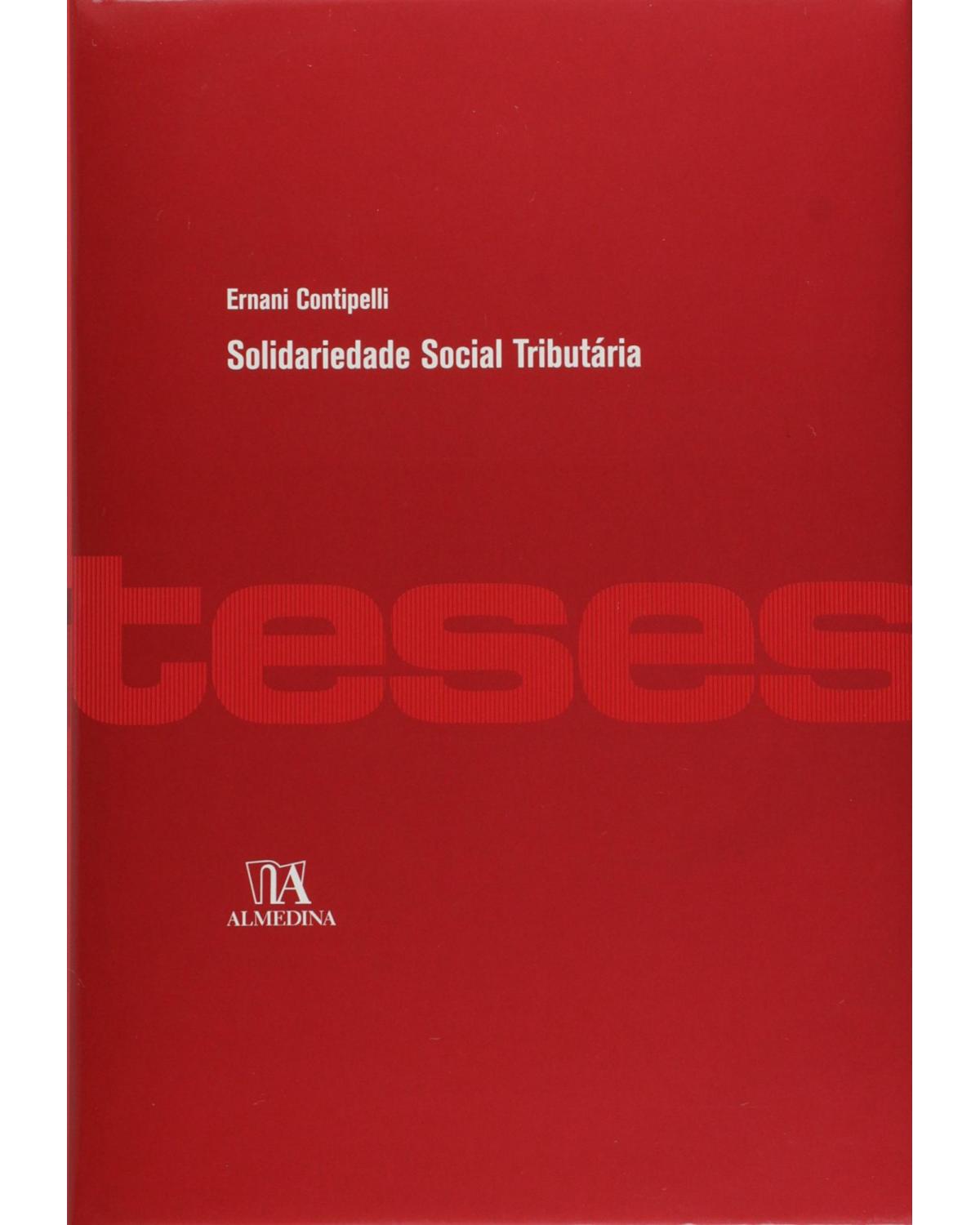 Solidariedade social tributária - 1ª Edição | 2010